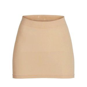 SKIMS SKIRT SLIP CLAY Sz S/M